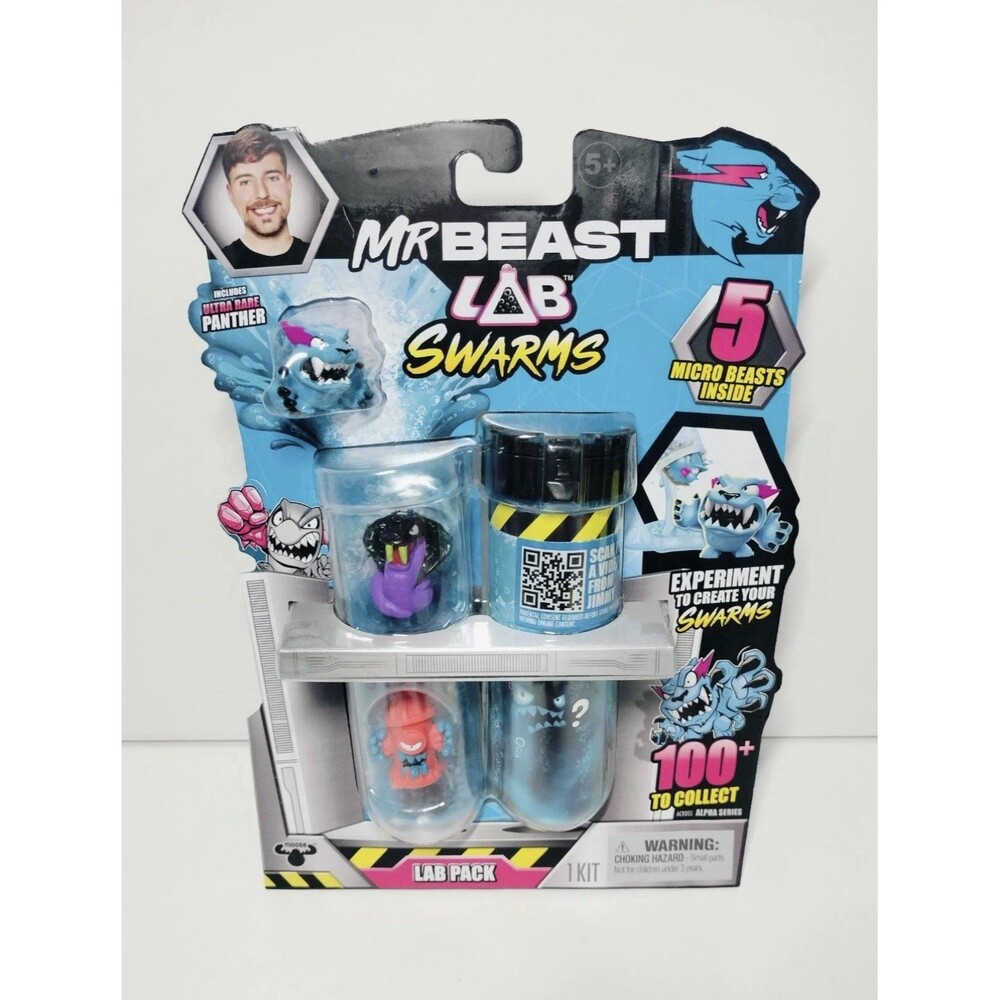 MrBeast Lab Swarms Figure Pack Moose Toys New Sealed
